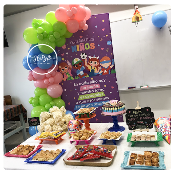 Decoraciones para cumpleaños