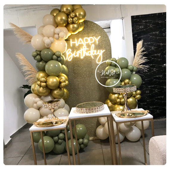 Decoraciones para cumpleaños