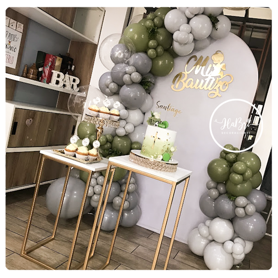 decoracion para bautizo